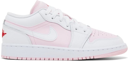 (Youth) Air Jordan 1 Low 'Pink Foam' 553560-608 (Youth) Air Jordan 1 Low 'Pink Foam' 553560-608