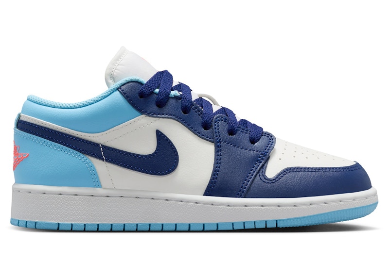 (Youth) Air Jordan 1 Low 'Sail Blue Chill' 553560-149