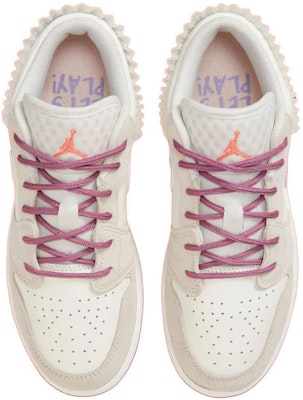 (JR) Air Jordan 1 Rendah 'Sail Violet Dust' FQ8094-100 Shop (JR) Air Jordan 1 Rendah 'Sail Violet Dust' FQ8094-100