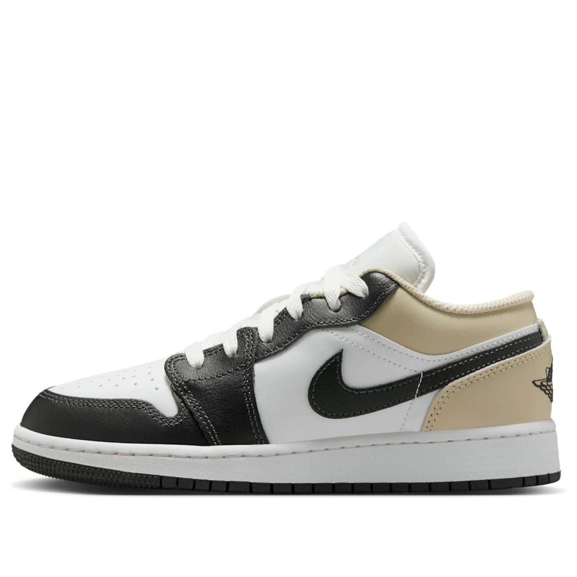 (Youth) Air Jordan 1 Low &#x27;Summit White Off Noir&#x27; 553560-153