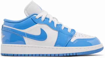(Youth) Air Jordan 1 Low 'UNC Patent' FZ3929-114 (Youth) Air Jordan 1 Low 'UNC Patent' FZ3929-114