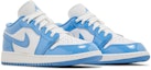 Cheap (JR) Air Jordan 1 Rendah 'UNC Patent' FZ3929-114