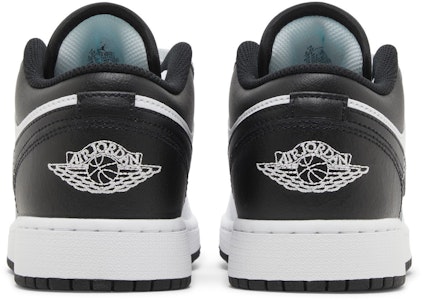 (JR) 에어 조던 1 로우 '화이트 블랙' 553560-132 Details for (JR) 에어 조던 1 로우 '화이트 블랙' 553560-132