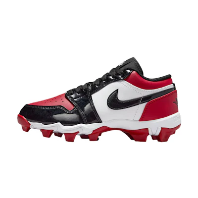 (Youth) Jordan 1 Low Cleat 'Bred Toe'