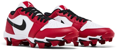 (JR) Air Jordan 1 Low Cleat 'Chicago' lelaki HF6885-106 Cheap (JR) Air Jordan 1 Low Cleat 'Chicago' lelaki HF6885-106