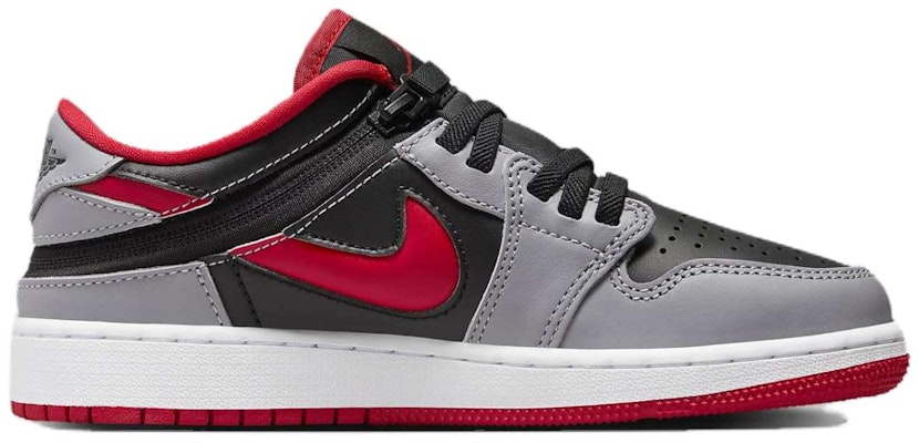 (JR) Air Jordan 1 Low FlyEase 'Hitam Abu-Abu Semen Merah Api' DN4639-060 Order (JR) Air Jordan 1 Low FlyEase 'Hitam Abu-Abu Semen Merah Api' DN4639-060