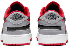 Purchase 喬丹 Air Jordan 1 Low Flyease 減震防滑 低幫 復古籃球鞋 GS 灰紅