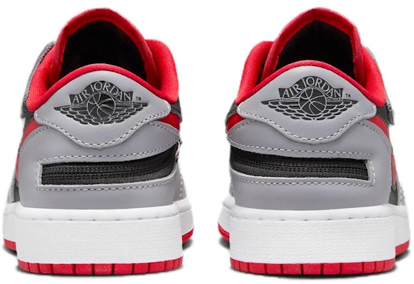 (JR) Air Jordan 1 Low FlyEase 'Hitam Abu-Abu Semen Merah Api' DN4639-060 Purchase (JR) Air Jordan 1 Low FlyEase 'Hitam Abu-Abu Semen Merah Api' DN4639-060