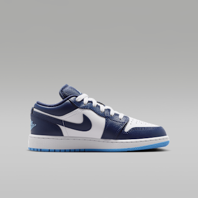 Shop (JR) Air Jordan 1 Low 午夜海軍藍/白/大學藍 553560-404