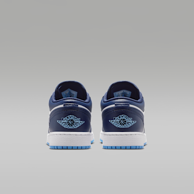 Sizing (JR) Air Jordan 1 Low 午夜海軍藍/白/大學藍 553560-404