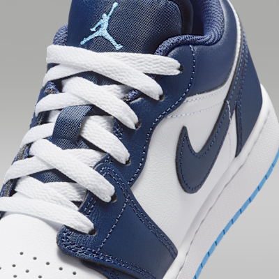 Cheap (JR) Air Jordan 1 Low 午夜海軍藍/白/大學藍 553560-404