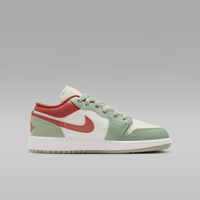 (JR) Air Jordan 1 Low Sail/Wit/Redstone/Jade Horizon 553560-133 Lookbook (JR) Air Jordan 1 Low Sail/Wit/Redstone/Jade Horizon 553560-133