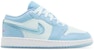 (JR) Air Jordan 1 Low SE 'Biru Aquarius' FN7366-400
