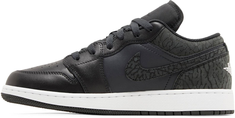 (JR) Air Jordan 1 Low SE 'Black Elephant' Hitam Gajah FB9908-001 Lookbook (JR) Air Jordan 1 Low SE 'Black Elephant' Hitam Gajah FB9908-001