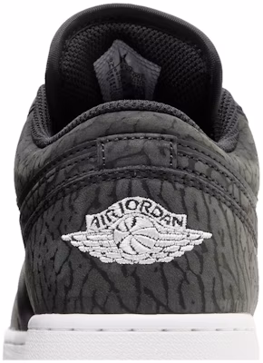 (JR) Air Jordan 1 Low SE 'Black Elephant' Hitam Gajah FB9908-001 Sizing (JR) Air Jordan 1 Low SE 'Black Elephant' Hitam Gajah FB9908-001