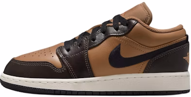 (Youth) Air Jordan 1 Low SE 'Flax Baroque Brown' HQ3604-201 (Youth) Air Jordan 1 Low SE 'Flax Baroque Brown' HQ3604-201