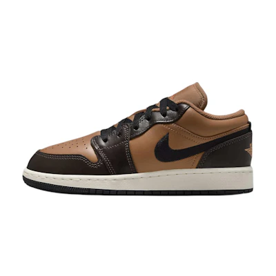 (Youth) Jordan 1 Low SE 'Flax Baroque Brown'