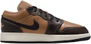 Order (Youth) Air Jordan 1 Low SE 'Flax Baroque Brown' HQ3604-201