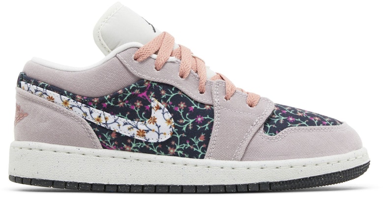 (Youth) Air Jordan 1 Low SE 'Floral' FJ3445-001 Buy (Youth) Air Jordan 1 Low SE 'Floral' FJ3445-001