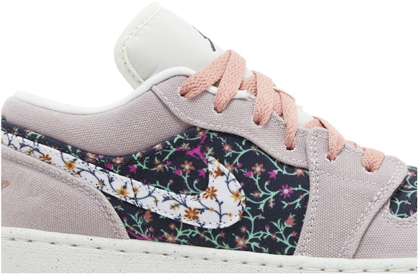(Youth) Air Jordan 1 Low SE 'Floral' FJ3445-001 Order (Youth) Air Jordan 1 Low SE 'Floral' FJ3445-001