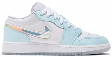 (Youth) Air Jordan 1 Low SE 'Glacier Blue' HJ3481-491 (Youth) Air Jordan 1 Low SE 'Glacier Blue' HJ3481-491