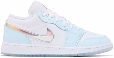 (Youth) Air Jordan 1 Low SE 'Glacier Blue' HJ3481-491 (Youth) Air Jordan 1 Low SE 'Glacier Blue' HJ3481-491