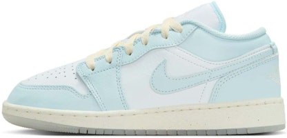 (Youth) Air Jordan 1 Low SE 'Glacier Blue' HJ5971-400 (Youth) Air Jordan 1 Low SE 'Glacier Blue' HJ5971-400