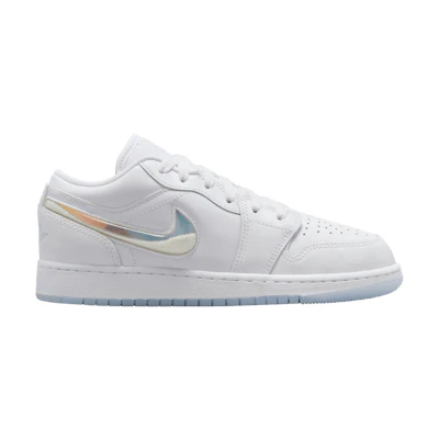 (Youth) Jordan 1 Low SE 'Glitter Swoosh'