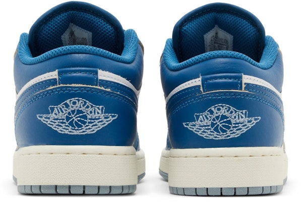 (Youth) Air Jordan 1 Low SE 'Industrial Blue' FN9137-141 Details for (Youth) Air Jordan 1 Low SE 'Industrial Blue' FN9137-141