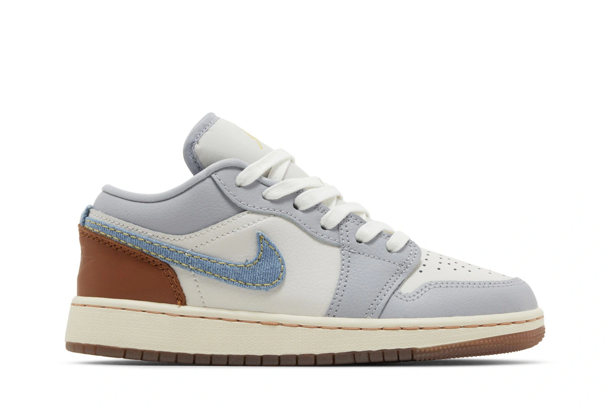 (Youth) Air Jordan 1 Low SE 'Sashiko' FZ5046-041