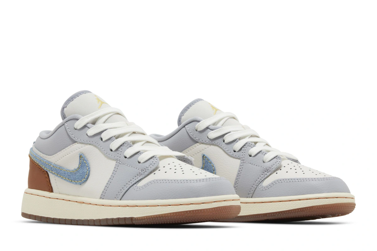 (Youth) Air Jordan 1 Low SE 'Sashiko' FZ5046-041