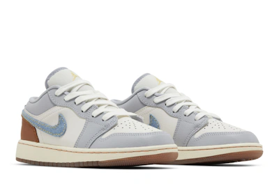 (Youth) Air Jordan 1 Low SE 'Sashiko' FZ5046-041