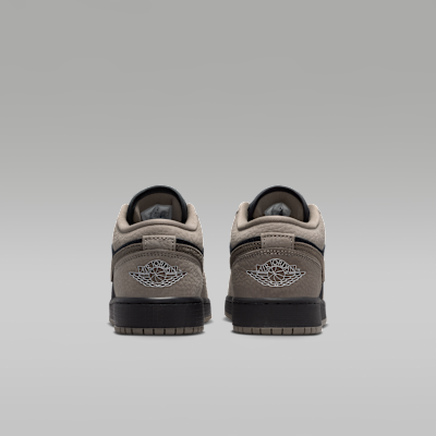Details for (JR) Air Jordan 1 Low SE Hitam/Lychee Mangga/Abu-Zaitun IB7111-005