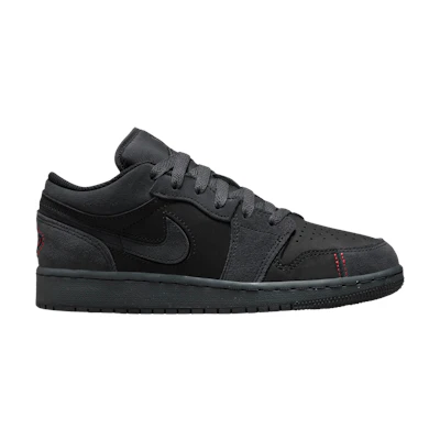 (Youth) Jordan 1 Low SE Craft 'Dark Smoke Red'