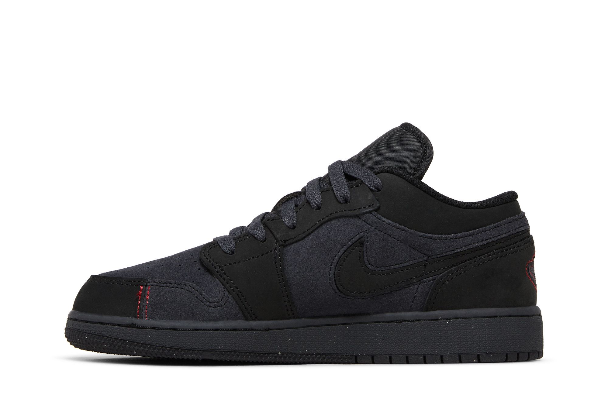 Lookbook (Youth) Air Jordan 1 Low SE Craft 'Dark Smoke Red' FQ7757-001