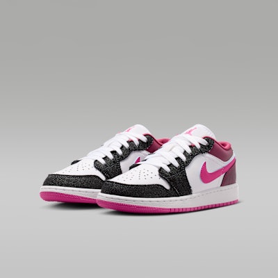 (JR) Air Jordan 1 低筒 SE 黑白沙漠粉 IO2067-001 Purchase (JR) Air Jordan 1 低筒 SE 黑白沙漠粉 IO2067-001