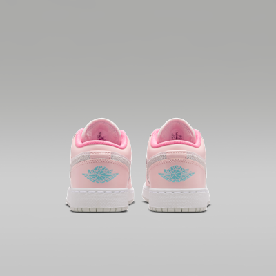 Details for (JR) Air Jordan 1 低帮 SE 粉色绽放/珍珠粉/炫橙/粉光 II1247-600