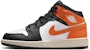 (Youth) Air Jordan 1 Mid 2025 'Shattered Backboard' DQ8423-801