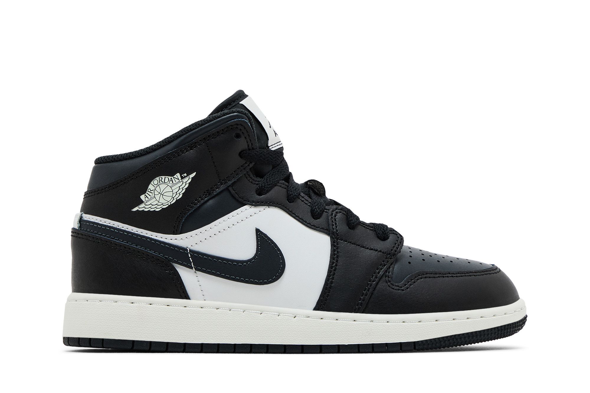 Buy (JR) Air Jordan 1 Mid 'Negro Off Noir' DQ8423-010