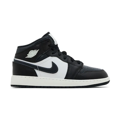 (Youth) Jordan 1 Mid 'Black Off Noir'