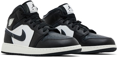 (JR) Air Jordan 1 中帮 '黑色暗黑' DQ8423-010 Cheap (JR) Air Jordan 1 中帮 '黑色暗黑' DQ8423-010