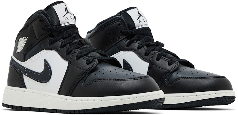 (JR) Air Jordan 1 Mid 'Negro Off Noir' DQ8423-010 Cheap (JR) Air Jordan 1 Mid 'Negro Off Noir' DQ8423-010