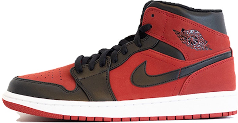 (JR) 에어 조던 1 미드 블랙 레드 (or) 조던 1 미드 검빨 554725-0620 Buy (JR) 에어 조던 1 미드 블랙 레드 (or) 조던 1 미드 검빨 554725-0620