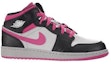 Order (Youth) Air Jordan 1 Mid 'Black Vivid Pink' 555112-009