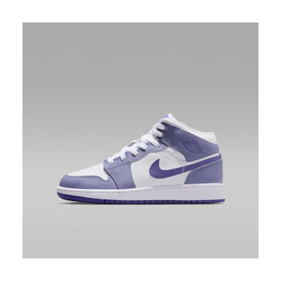 (Youth) Jordan 1 Mid 'Dusty Amethyst'