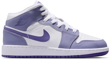(Youth) Air Jordan 1 Mid 'Dusty Amethyst' DQ8423-500 (Youth) Air Jordan 1 Mid 'Dusty Amethyst' DQ8423-500