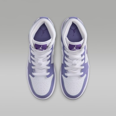 (Youth) Air Jordan 1 Mid 'Dusty Amethyst' DQ8423-500 Order (Youth) Air Jordan 1 Mid 'Dusty Amethyst' DQ8423-500