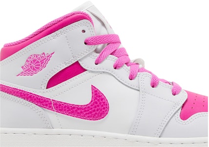 (JR) Air Jordan 1 Mid 'Merah Muda Api' FD8780-500 Order (JR) Air Jordan 1 Mid 'Merah Muda Api' FD8780-500