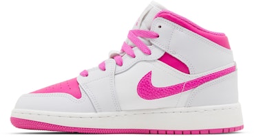 (JR) Air Jordan 1 Mid '火焰粉' FD8780-500 Lookbook (JR) Air Jordan 1 Mid '火焰粉' FD8780-500