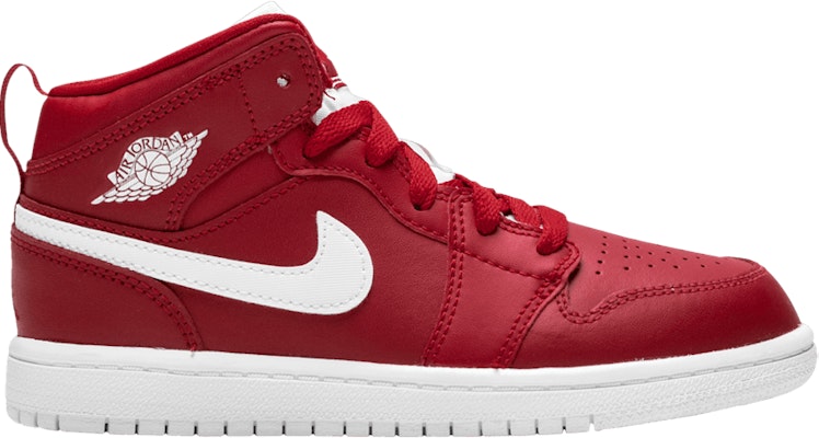 (JR) Air Jordan 1 Mid 'Gym Red' Lelaki 640734-600 Buy (JR) Air Jordan 1 Mid 'Gym Red' Lelaki 640734-600